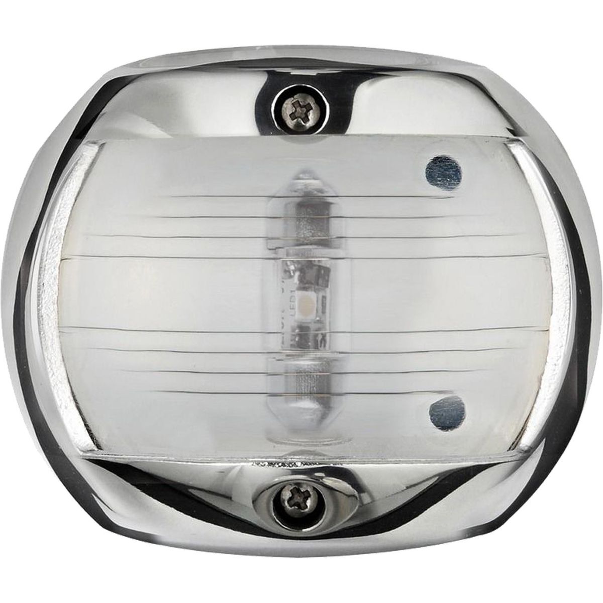Stern White LED Navigation Light (Compact / Stainless / 12V) 731723