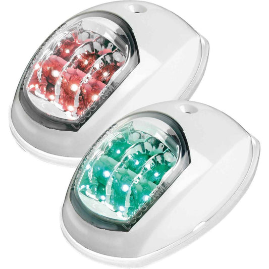 LED Starboard & Port Navigation Lights (White Case / 12V) 731850