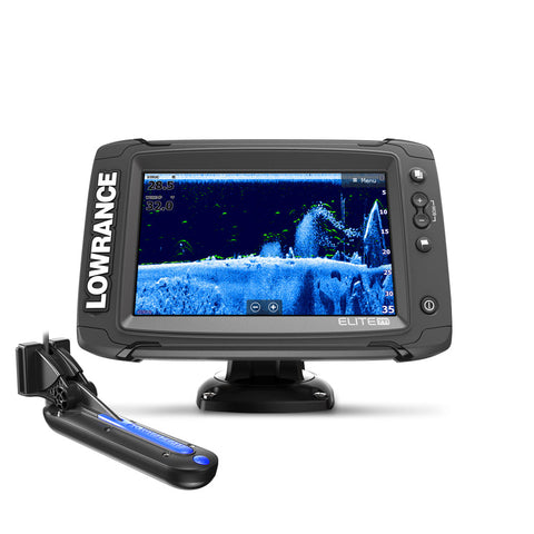 Lowrance Elite 7 Ti with TotalScan Transducer & UK CMAP Max-N Chart