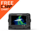 Lowrance HDS 7 Carbon & TotalScan Transducer