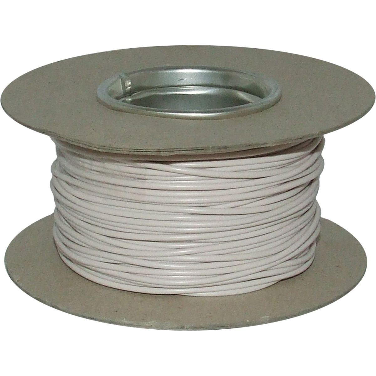 AMC 1 Core 0.5mm&sup2; White Thin Wall Cable (50m)