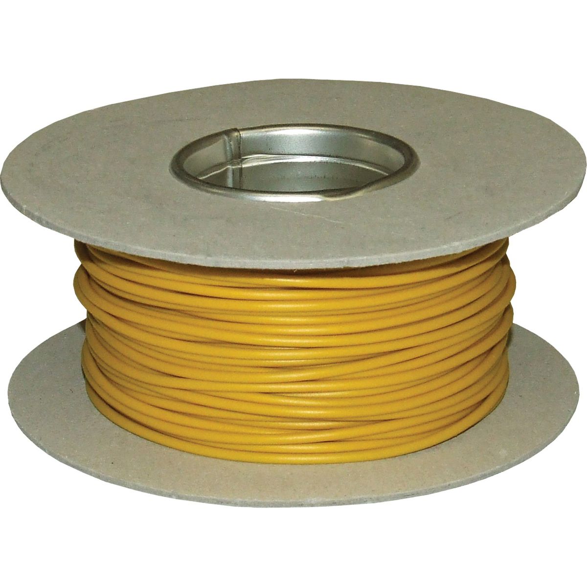 AMC 1 Core 0.5mm&sup2; Yellow Thin Wall Cable (50m)