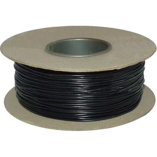 AMC 1 Core 0.5mm&sup2; Black Thin Wall Cable (100m)