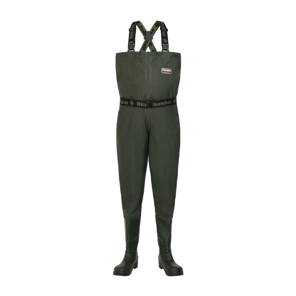 Snowbee Granite PVC Chest Wader with Cleated Sole - 10K