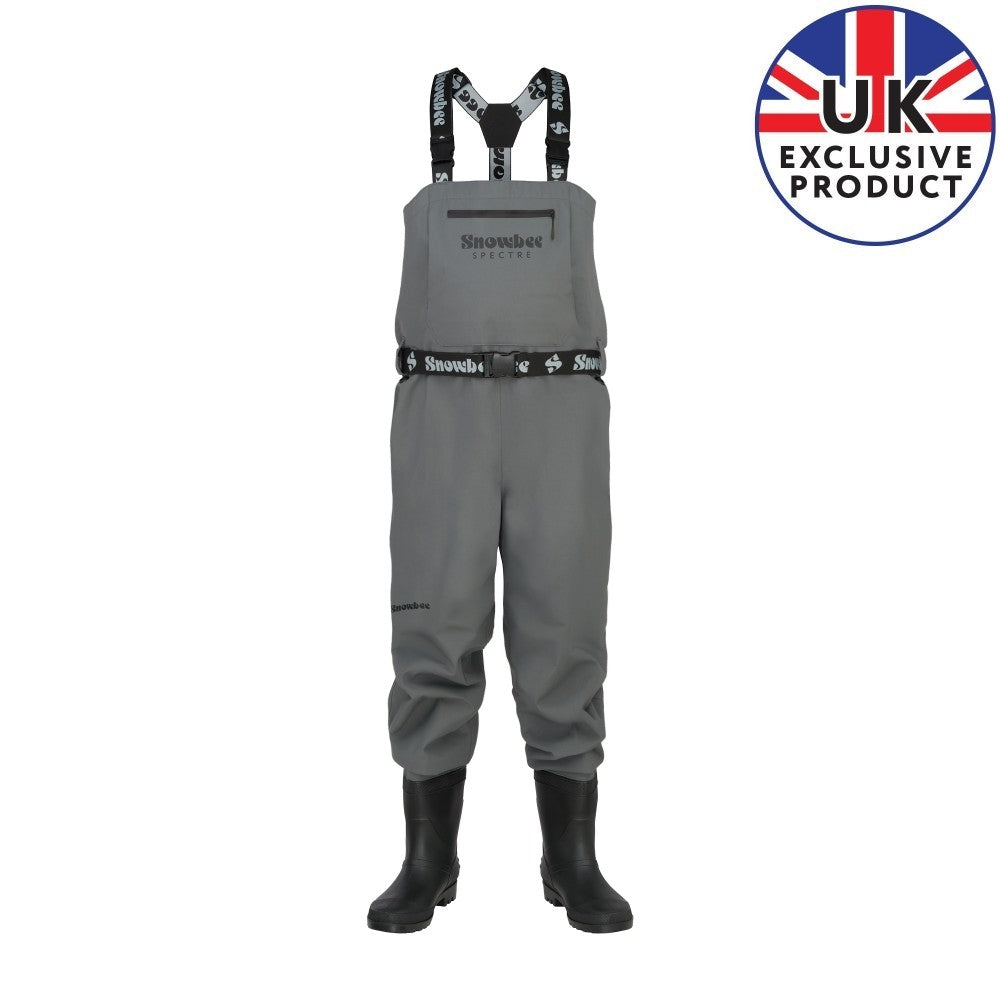 Snowbee Spectre Breathable Cleated Bootfoot Chest Wader - 6