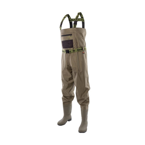 Snowbee 210D Nylon Wadermaster Chest Waders - Cleated Sole - 8FB