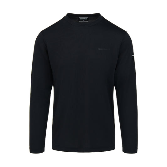 Snowbee Technical Long Sleeve Fishing T-Shirt - Black - XL