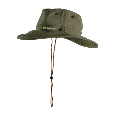 Snowbee Wide Brim Ranger Hat Olive Green - M