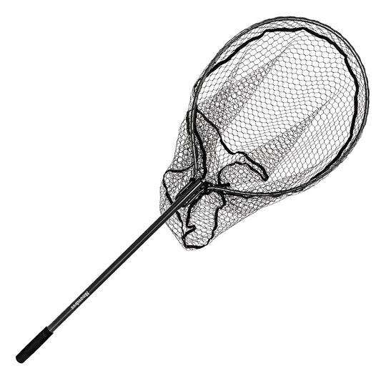 Snowbee Folding Game Net with Rubber-Mesh - Black