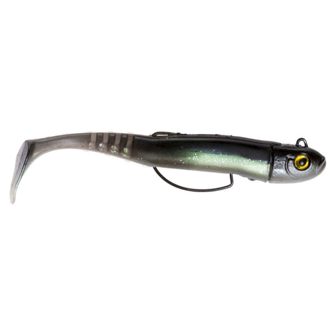 Snowbee Stinger Skad Weedless Lures - 15cm Green Glitter Pearlescent