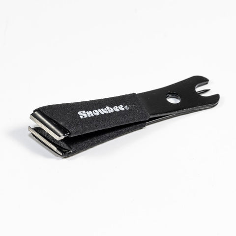 Snowbee Stainless Steel Angled Snips - Black