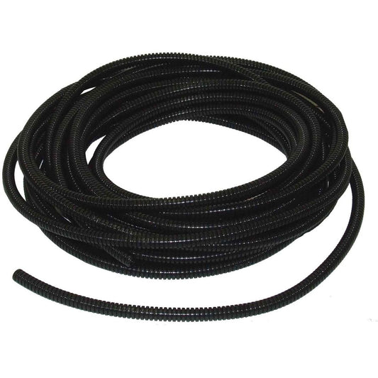 AMC Black Convoluted Wire Sleeving (6.6mm ID / 10 Metres) 735030