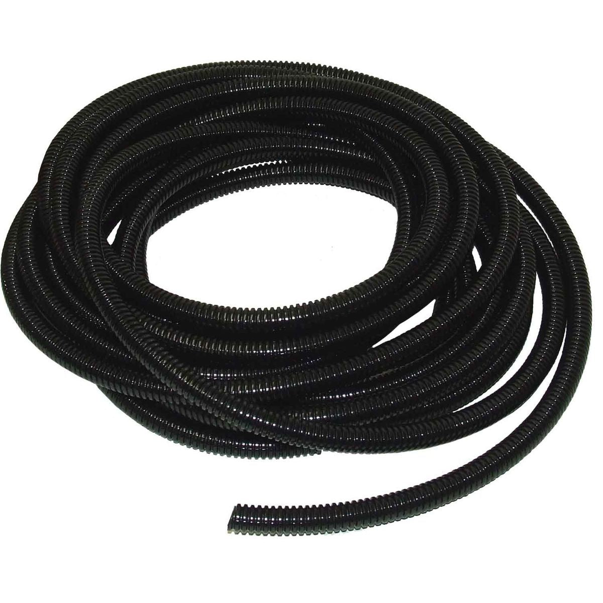 AMC Black Convoluted Wire Sleeving (11mm ID / 10 Metres) 735032