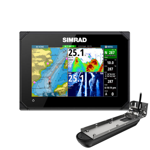 Simrad GO7 XSR & Active Imaging 3 in 1 Transducer