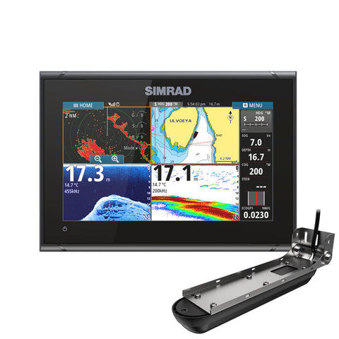 Simrad GO9 XSE & Active Imaging 3-in-1 Transducer