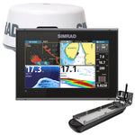 Simrad GO9 XSE with Active Imaging 3-in-1 Transducer & 3G Radar