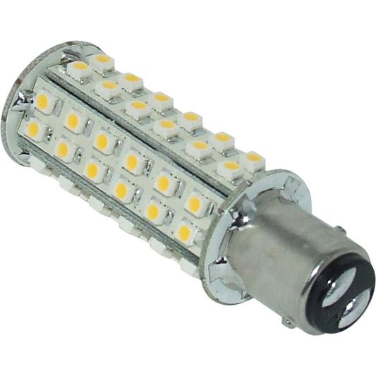 Warm White LED BAY15d Navigation Light Bulb (10V - 30V / 3.6W / 67mm) 739750