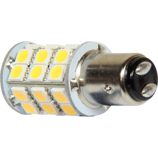 Warm White LED BAY15d Navigation Light Bulb (10V - 30V / 3.2W / 45mm) 739760