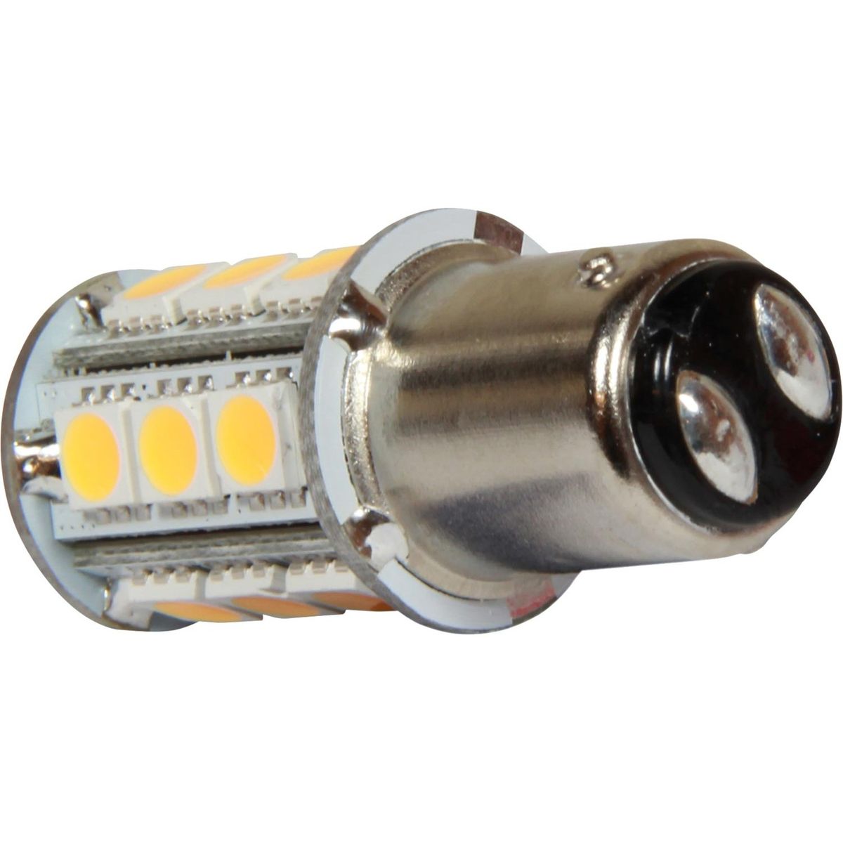 White LED BA15d Light Bulb (10V - 30V / 2.5W) 739802