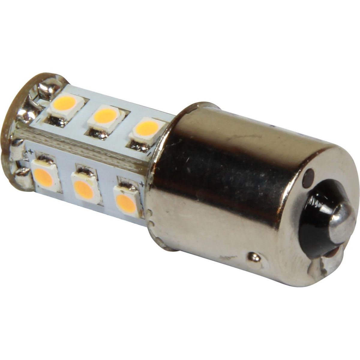 White LED BA15s Light Bulb (10V - 30V / 1.4W) 739808