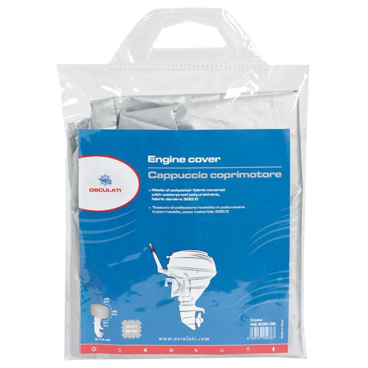 Osculati Outboard Motor Cover 300D (55x33x45cm) 744401