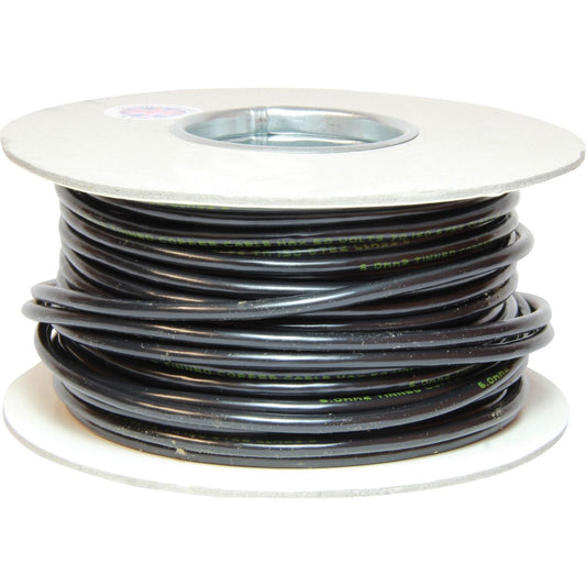 Oceanflex 1 Core 6mm² Tinned Black Thin Wall Cable (100m)