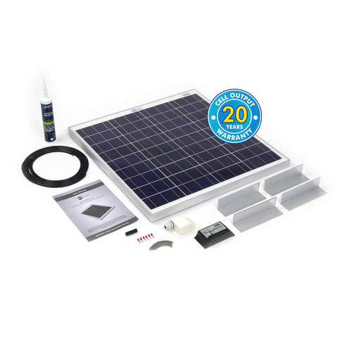 Solar Technology 60W Rigid Solar Panel & Universal Fitting Kit