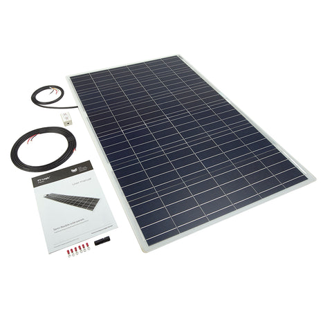 Solar Technology 100W Flexi White Solar Panel Kit