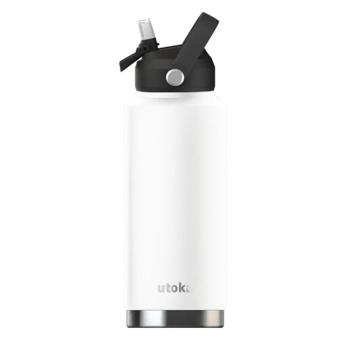 Utoka Atlas 18oz Flask - White