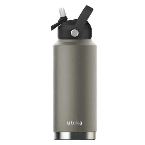 Utoka Flask 32oz Grey