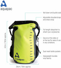 Aquapac Toccoa TrailProof Heavyweight Waterproof Daysack 28L - waterworldsports.co.uk