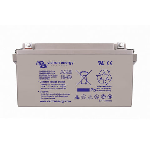 Victron AGM Deep Cycle Battery - 12V / 90Ah (M6)