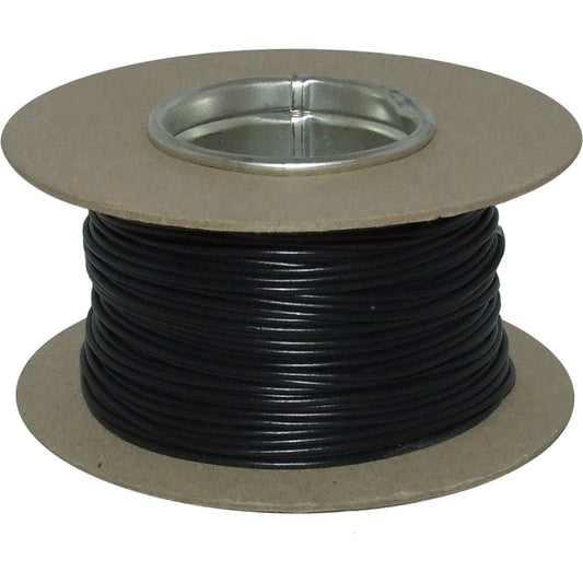 AMC 1 Core 1mm&sup2; Black Thin Wall Cable (50m) 8-00725-BK