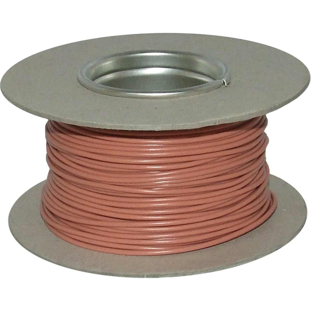 AMC 1 Core 2mm² Pink Thin Wall Cable (100m)