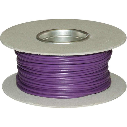 AMC 1 Core 2mm² Purple Thin Wall Cable (100m)