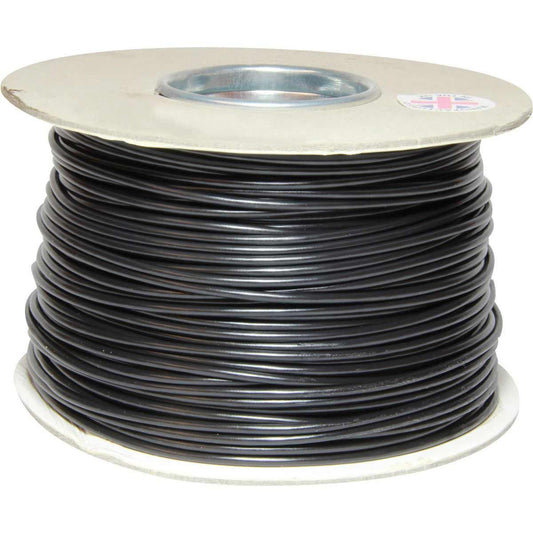 AMC 1 Core 2.5mm² Black Thin Wall Cable (100m)