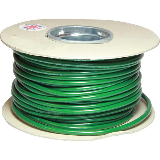 AMC 1 Core 3mm² Green Thin Wall Cable (100m)