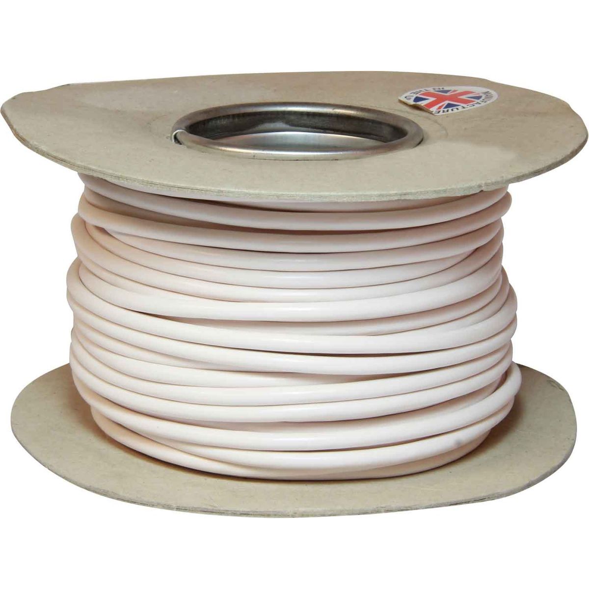 AMC 1 Core 3mm&sup2; White Thin Wall Cable (100m)