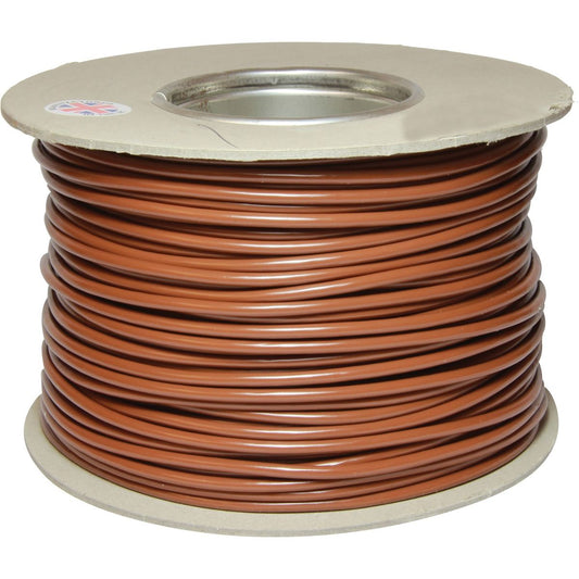 AMC 1 Core 4.5mm&sup2; Brown Thin Wall Cable (100m) 8-00787-BN