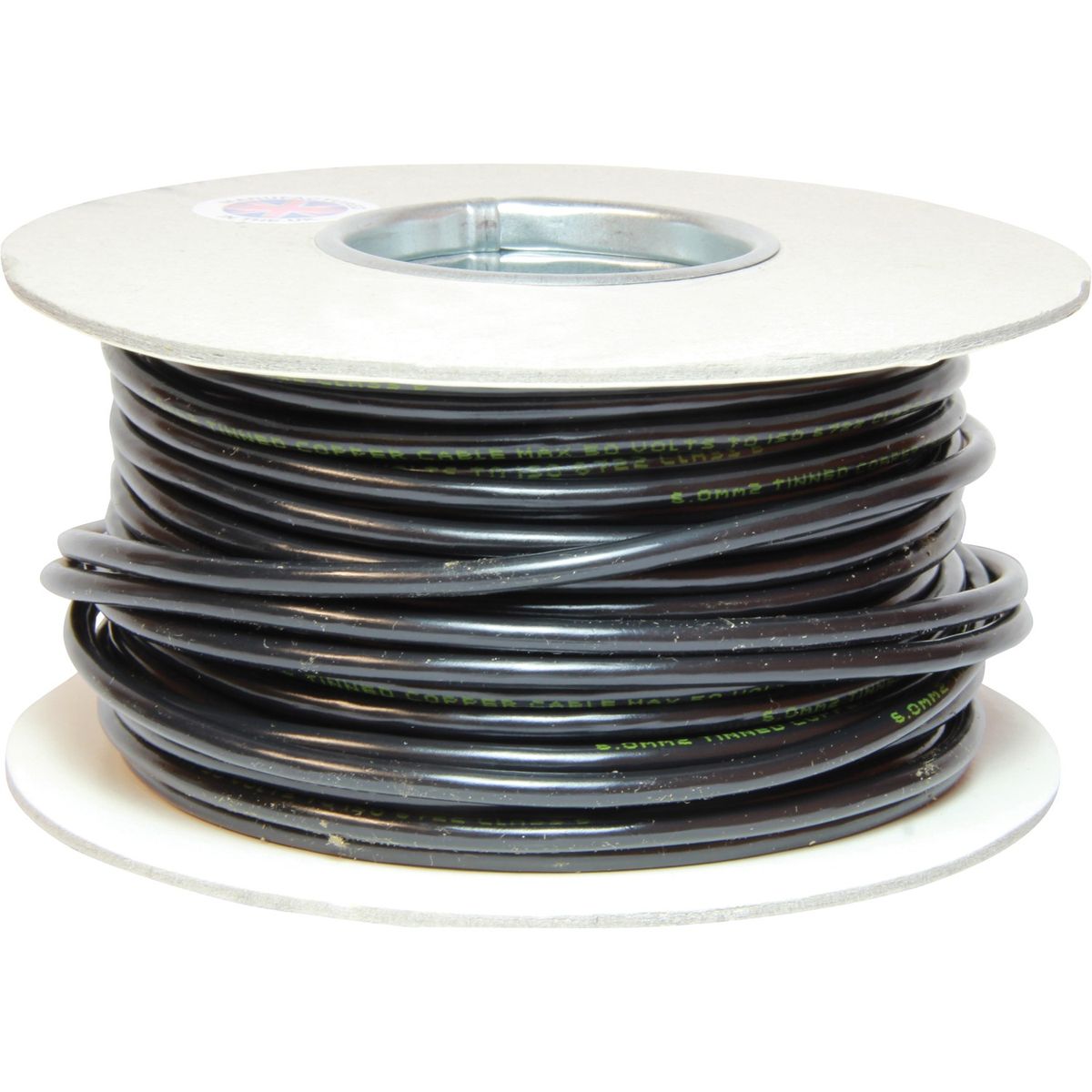 Oceanflex 1 Core 6mm² Tinned Black Thin Wall Cable (30m)