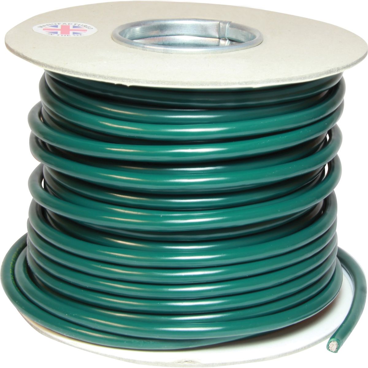 Oceanflex 1 Core 10mm² Tinned Green Thin Wall Cable (30m)
