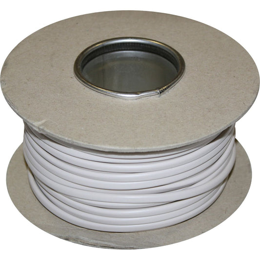 AMC Flat 2 Core 1mm&sup2; White Thin Wall Cable (30m) 8-00833-W