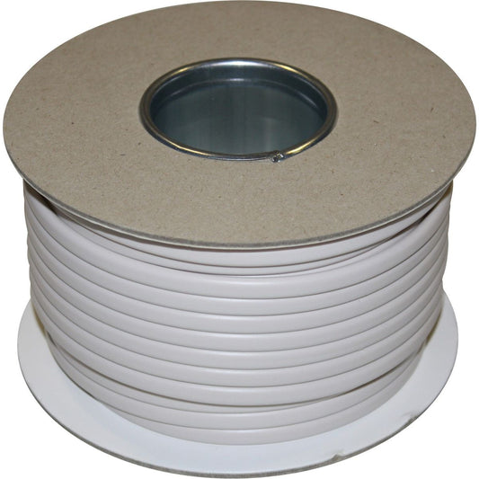 AMC Flat 2 Core 2mm&sup2; White Thin Wall Cable (30m) 8-00843-W