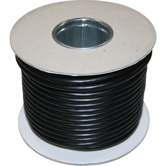 AMC 4 Core 1mm&sup2; Black Thin Wall Cable (30m) 8-00863-BK