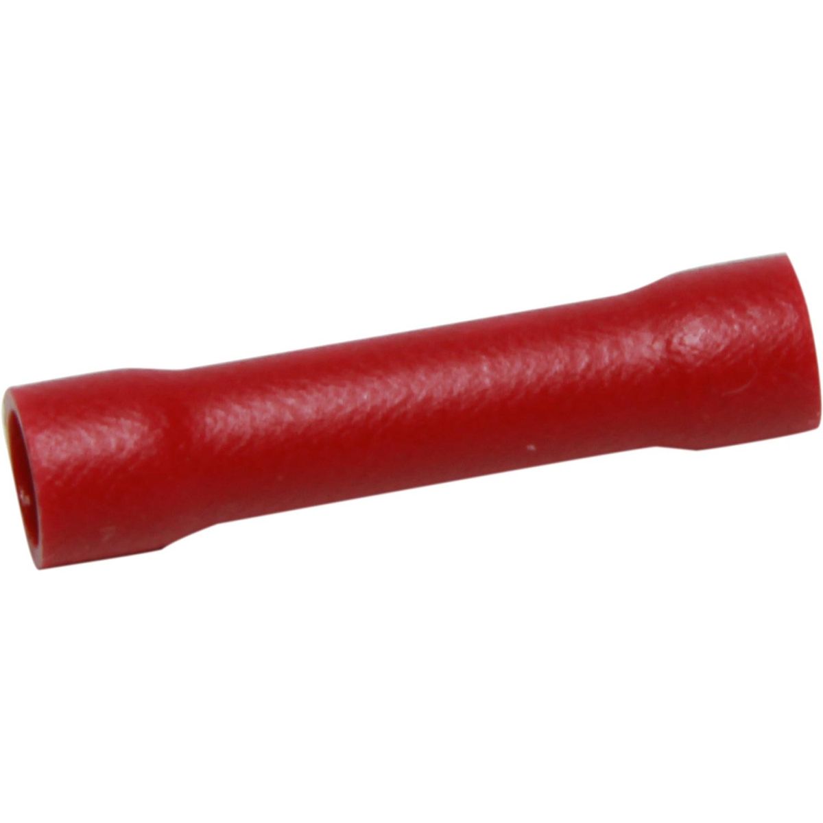 AMC Red Straight Connector Terminal (25mm Long / 50 Pack)