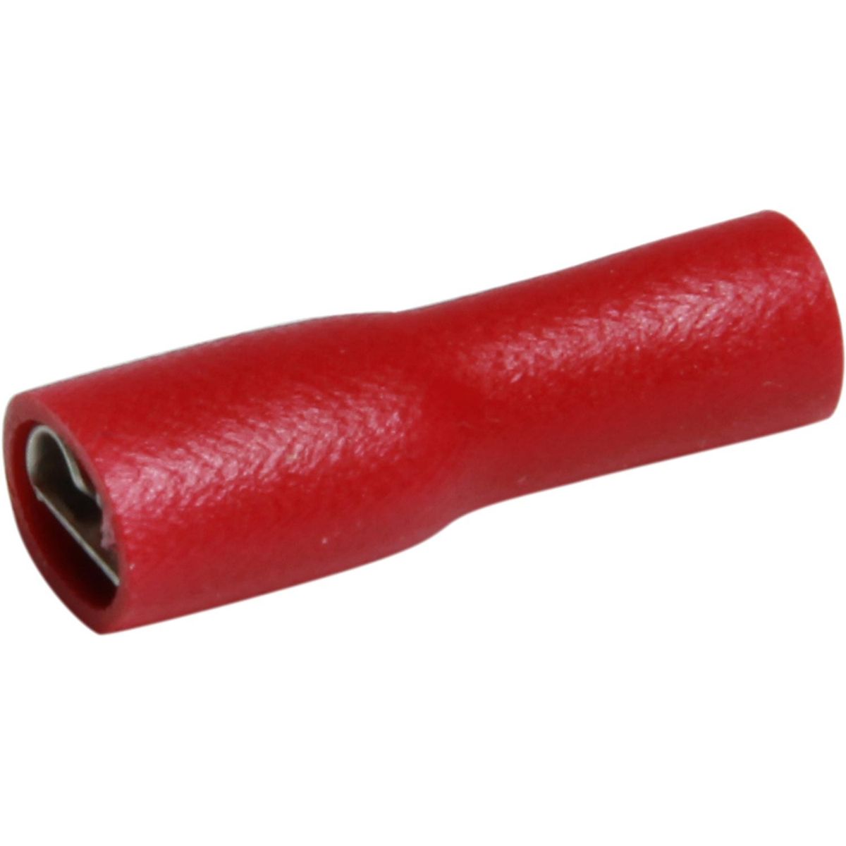 AMC Red Fully Insulated Female Spade Terminal (4.8 x 0.5mm / 50 Pack)