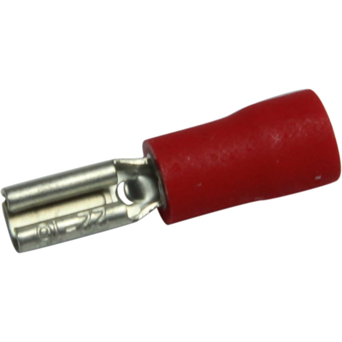 AMC Red Female Spade Terminal (2.8mm x 0.8mm / 50 Pack)