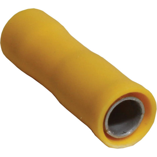 AMC Yellow Female Bullet Terminal (5mm Wide / 50 Pack)