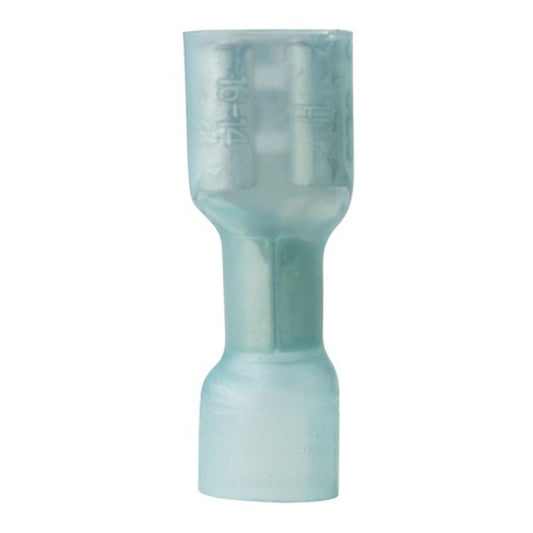 Ancor Blue Heat Shrink Female Spade Terminal 6.4mm (1-2mm² / 25 Pack)