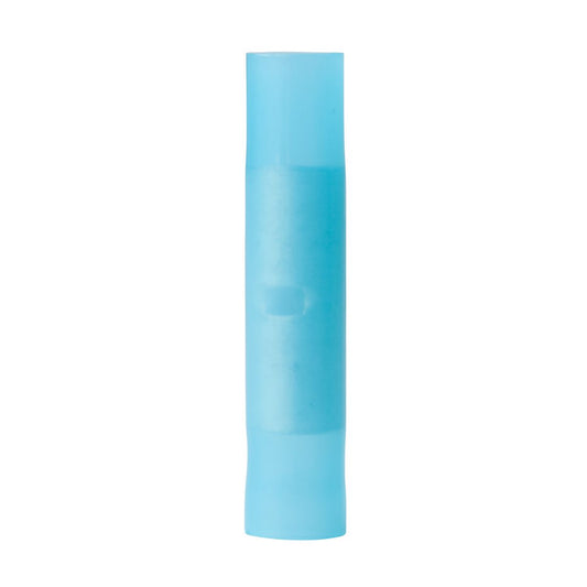 Ancor Blue Nylon Single Crimp Straight Connector (1-2mm² / 7 Pack)